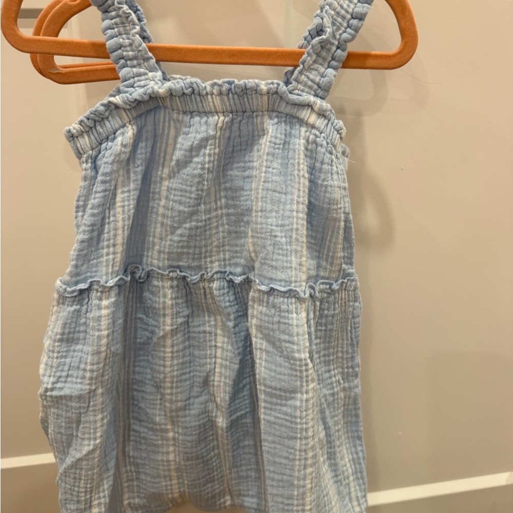Cat & Jack Pale Blue Striped Sundress